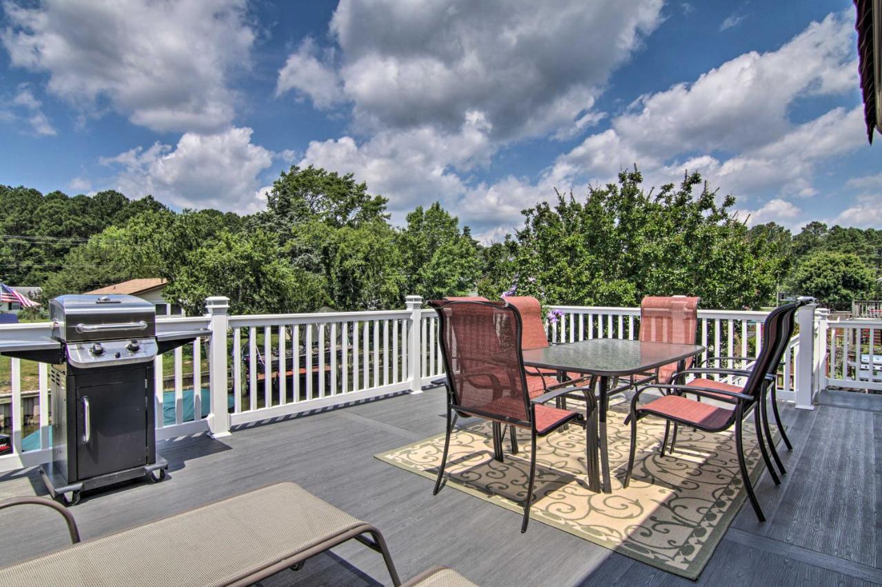 Canal-Front Ocean City Getaway With Deck And Dock! Ocean Pines Exterior photo