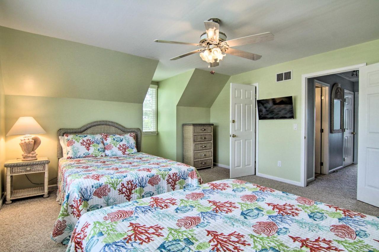 Canal-Front Ocean City Getaway With Deck And Dock! Ocean Pines Exterior photo